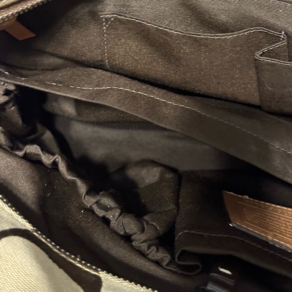 Authentic Coach Signature A1076-F13803 Large Tote/Diaper Bag W/ Changing Matt - Picture 7 of 16